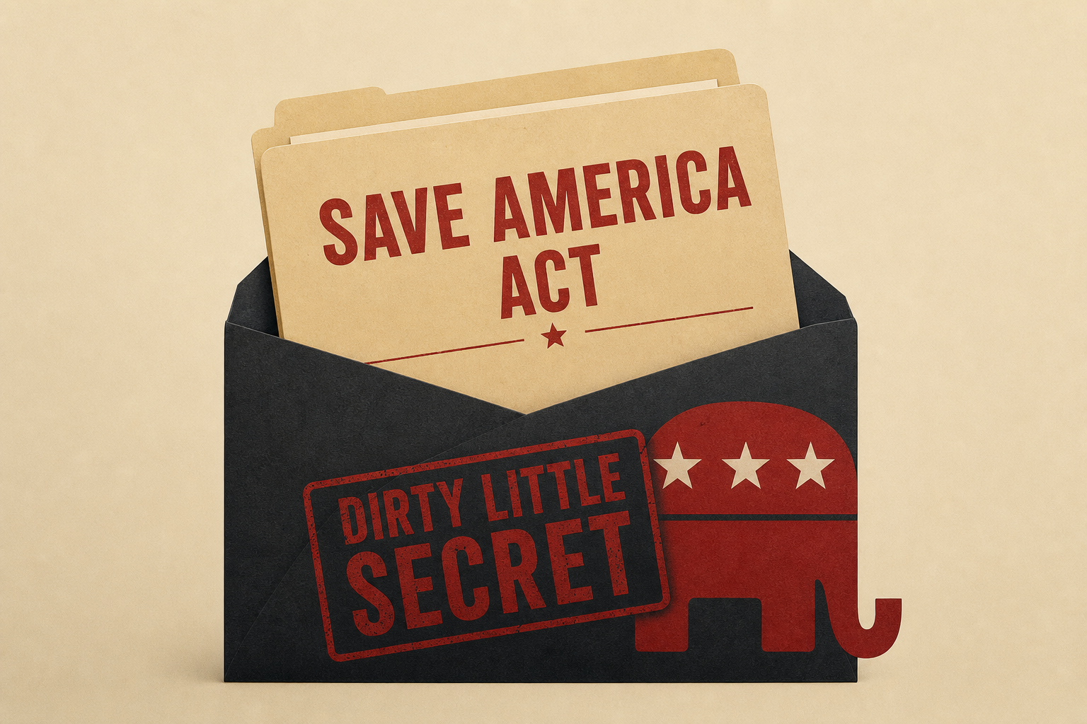 The GOP’s dirty little secret about the SAVE America Act