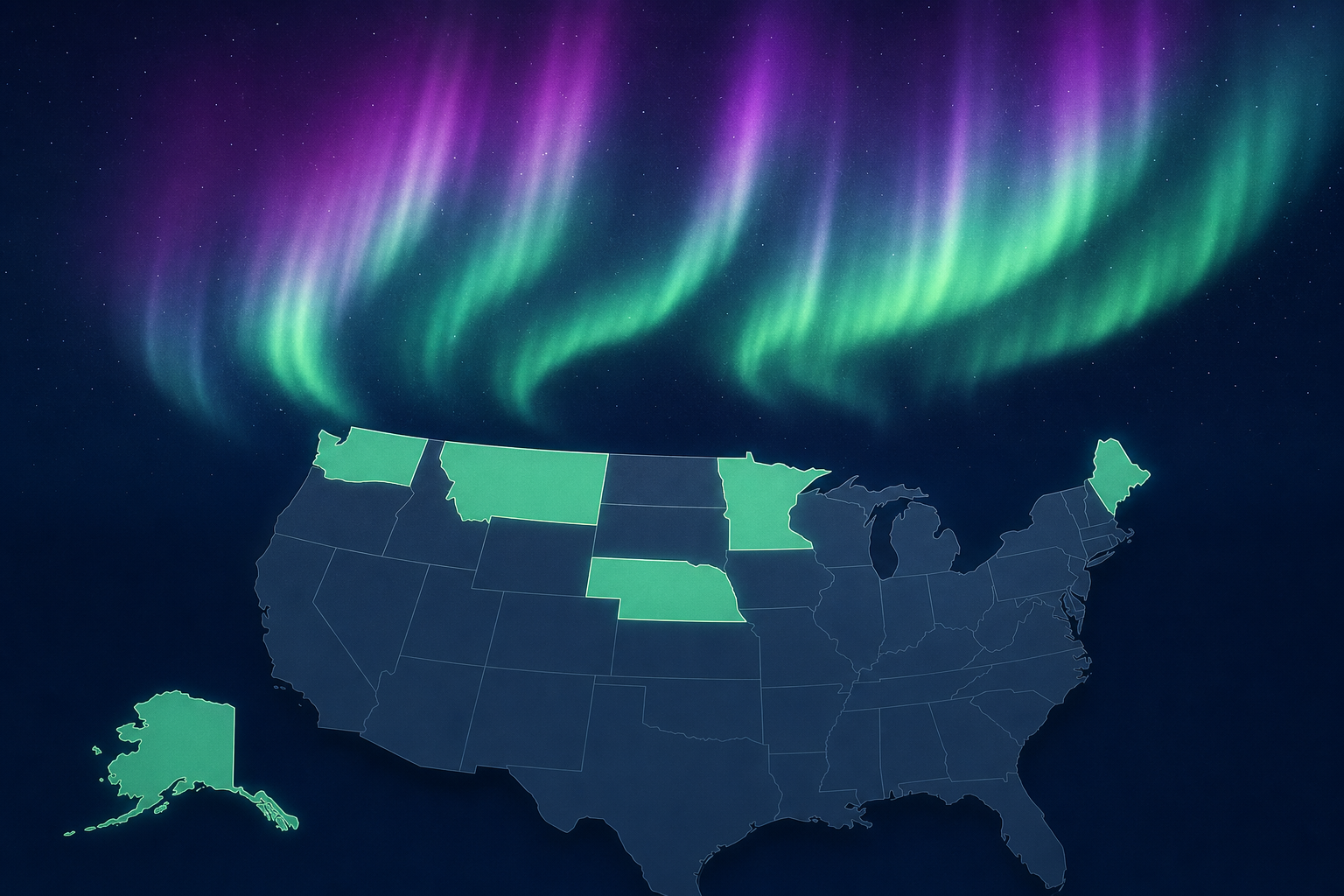 9 States May See The Aurora Tonight
