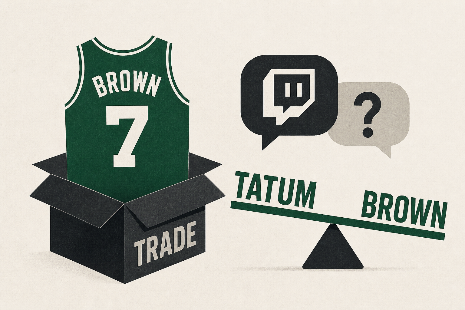 Jaylen Brown trade: Celtics' concern over Twitch streams, comparison to Jayson Tatum may have played role in deal