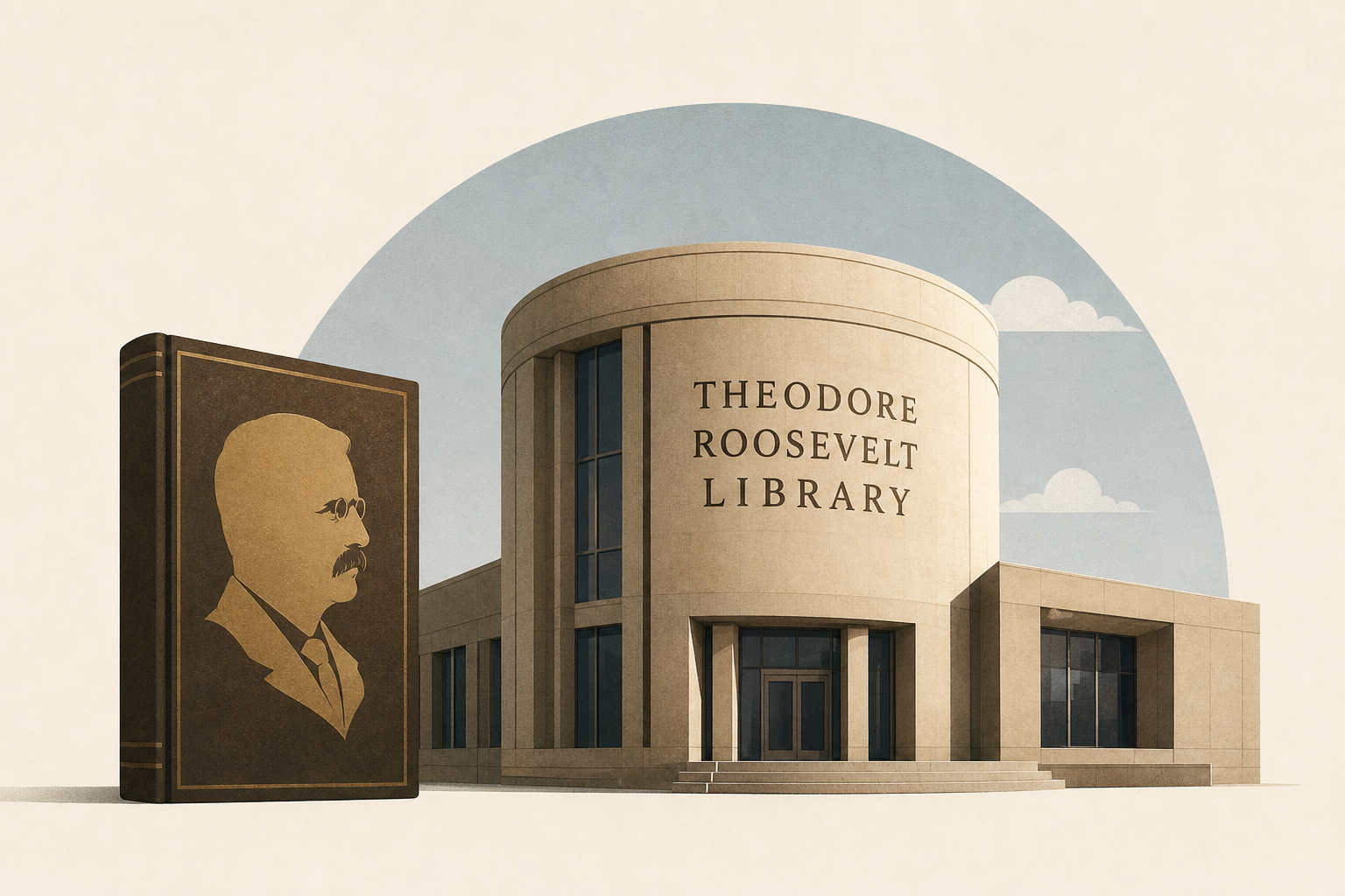 Trump dedicates new Theodore Roosevelt library
