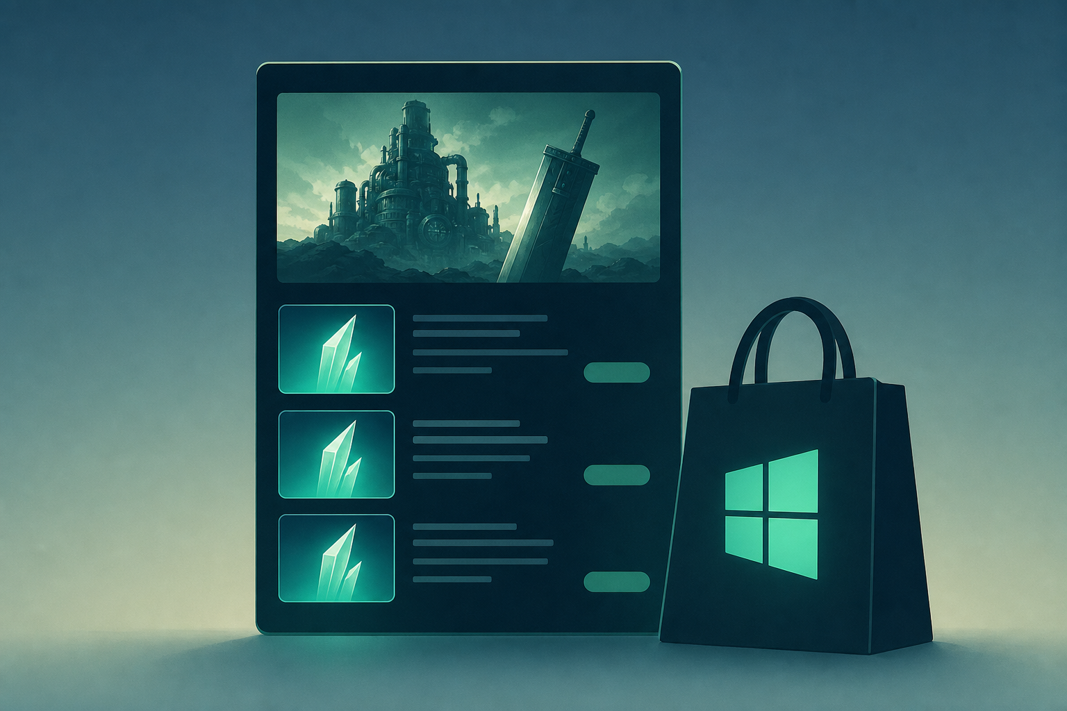 Multiple Final Fantasy VII Revelation DLC packs have been listed on the Epic Games Store