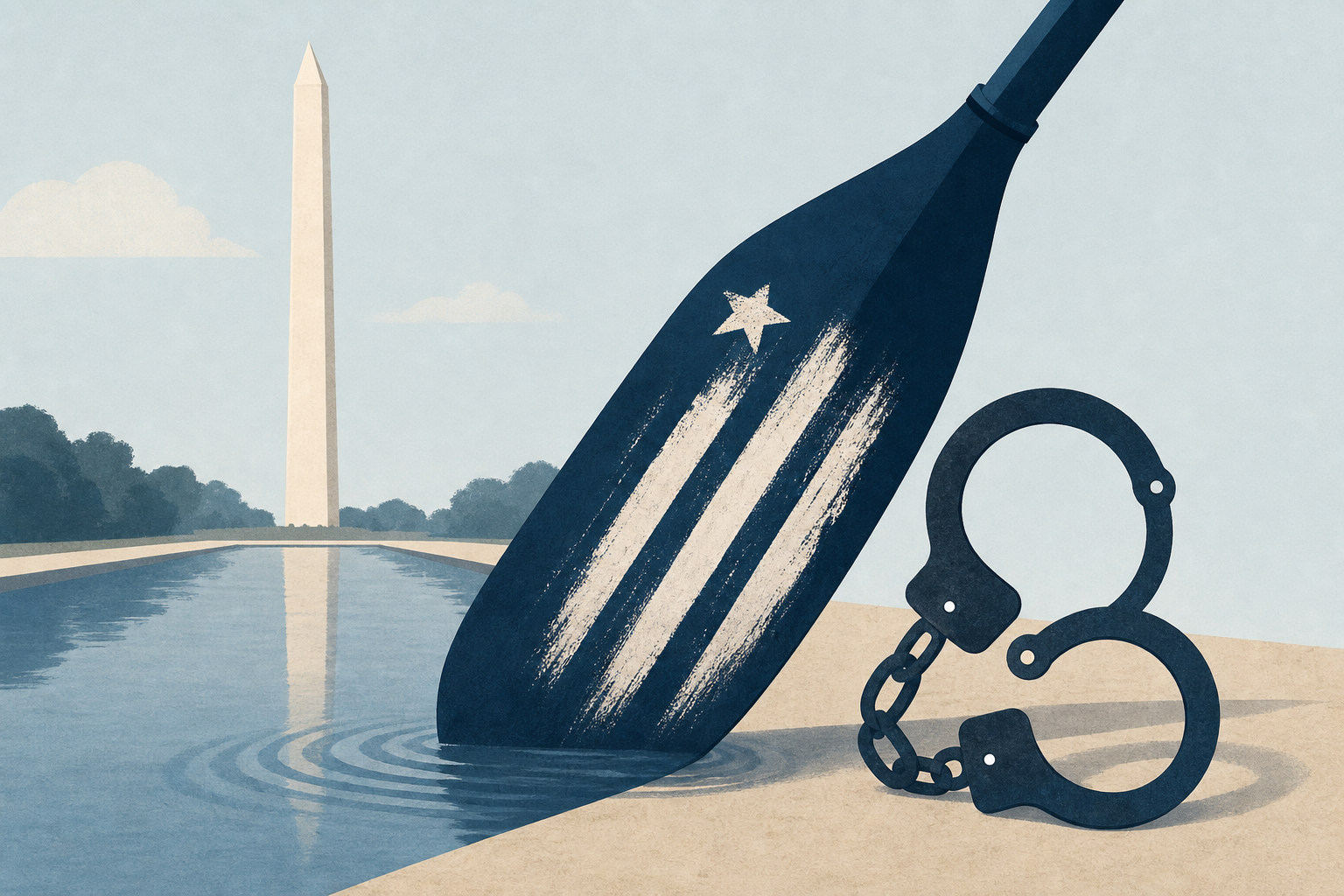 U.S. Olympic canoeist David ‘Davey’ Hearn charged in Reflecting Pool vandalism