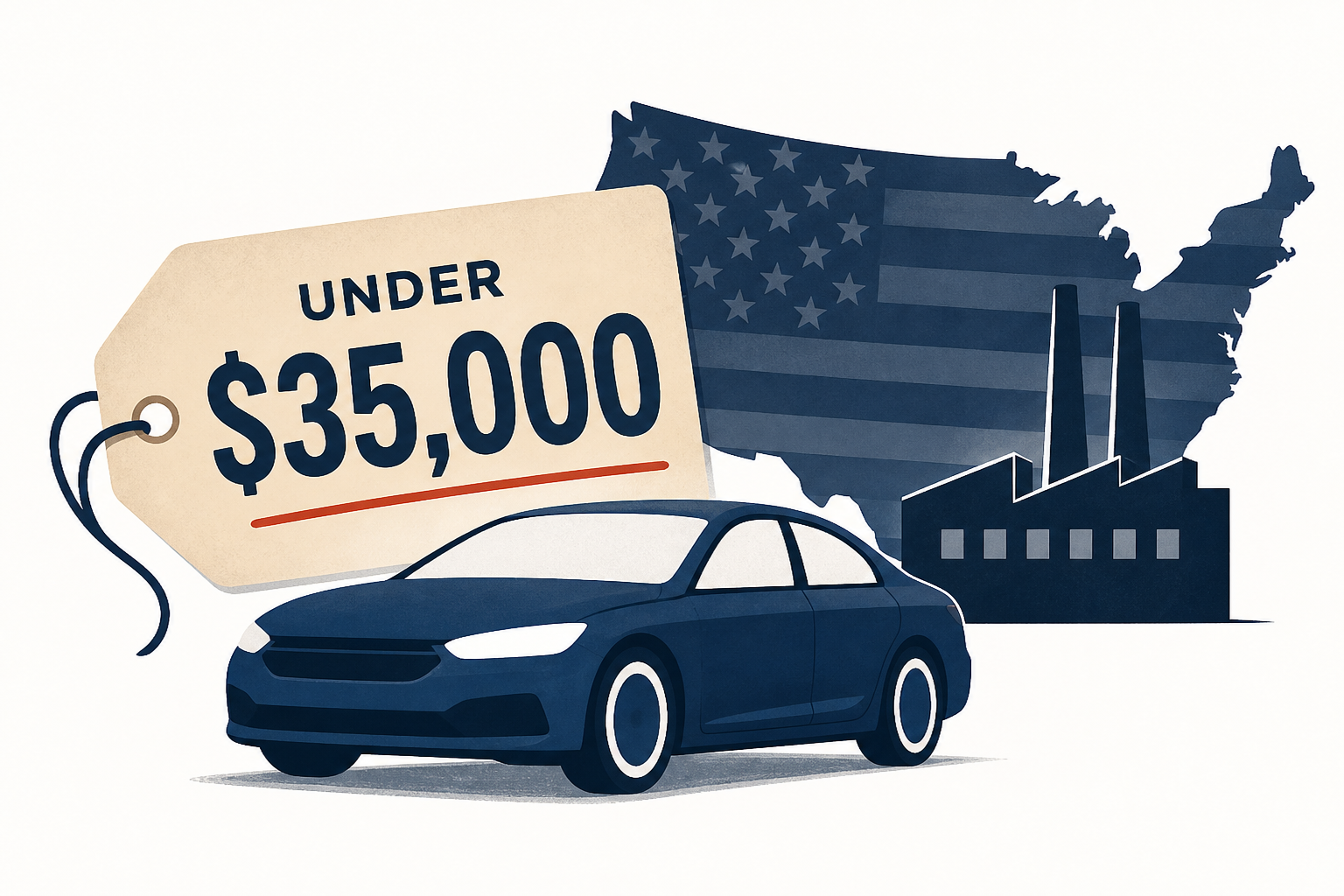 The most affordable US-made car under $35,000