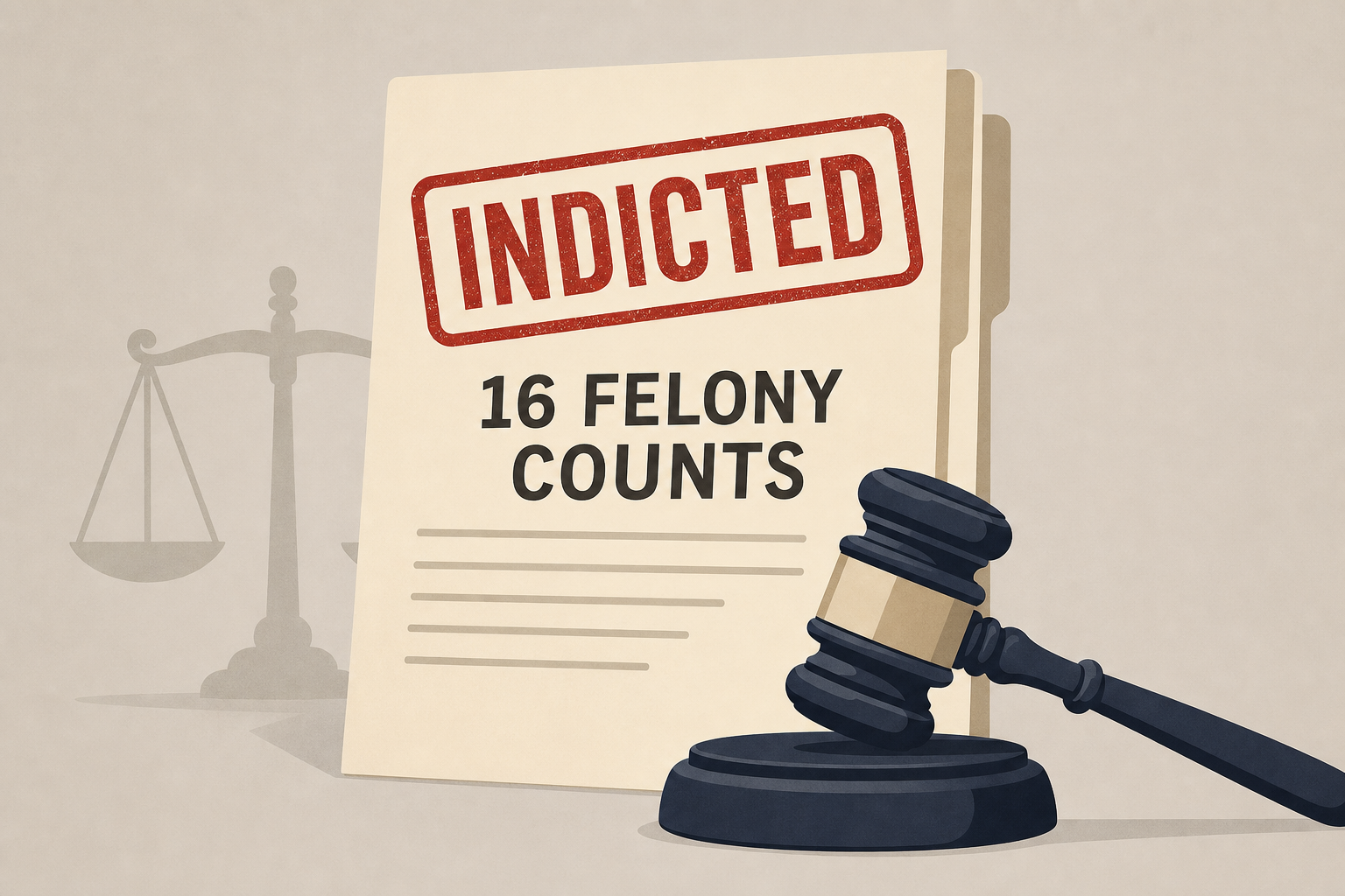 Liz Murrill indicted on 16 felony counts