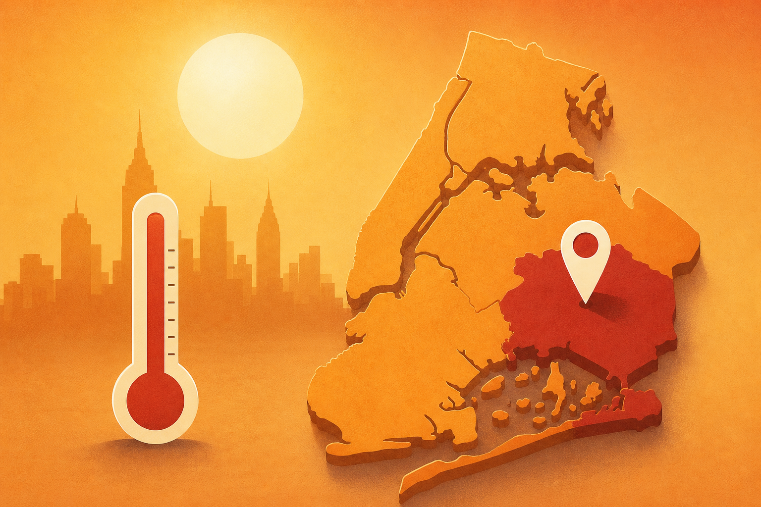 All New York Suffers in a Heat Wave. It’s Worse in Jamaica, Queens.