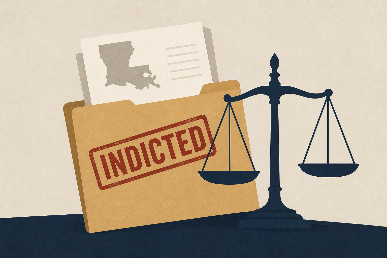 Louisiana AG is indicted by grand jury in fight over court changes