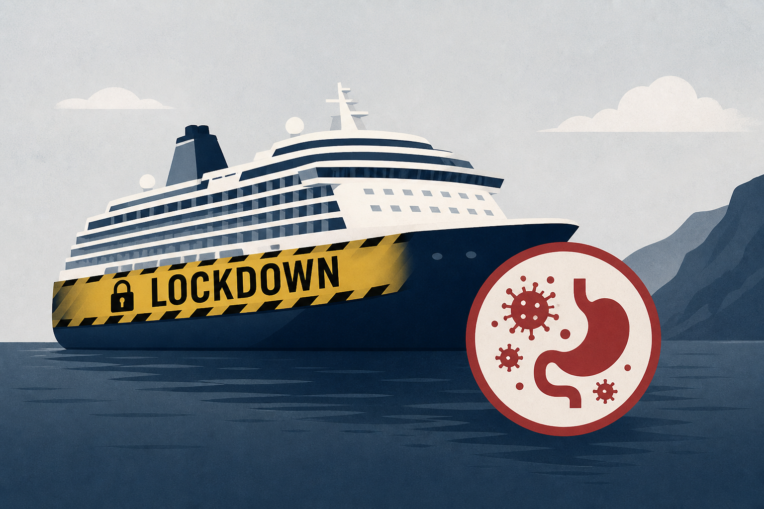 Massive cruise on lockdown off California coast as 120 passengers go down with disgusting symptoms