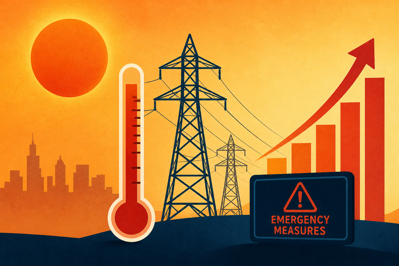 Extreme heat drives record demand threat as America's largest grid prepares emergency measures