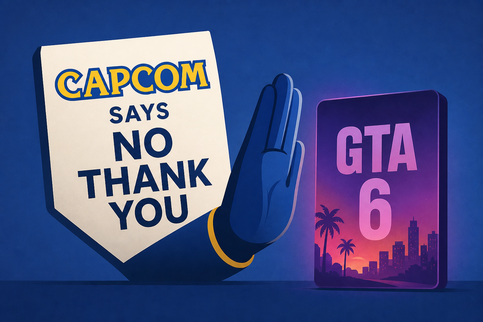 Capcom Says No Thank You To GTA 6