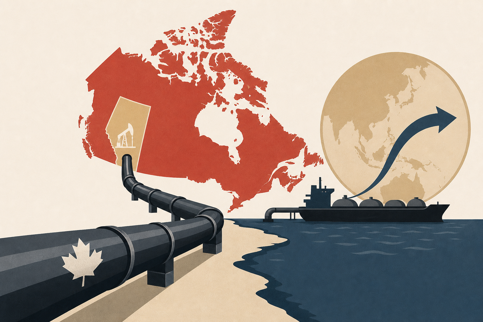 Canada advances Alberta pipeline to Pacific Coast to expand oil exports beyond the US