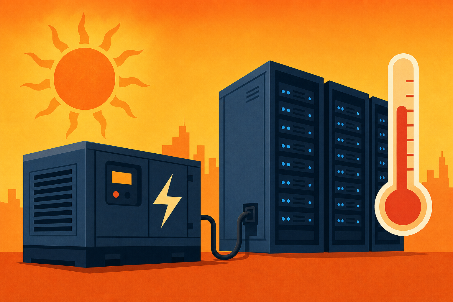 DOE directs data centers to use backup generators during heat wave
