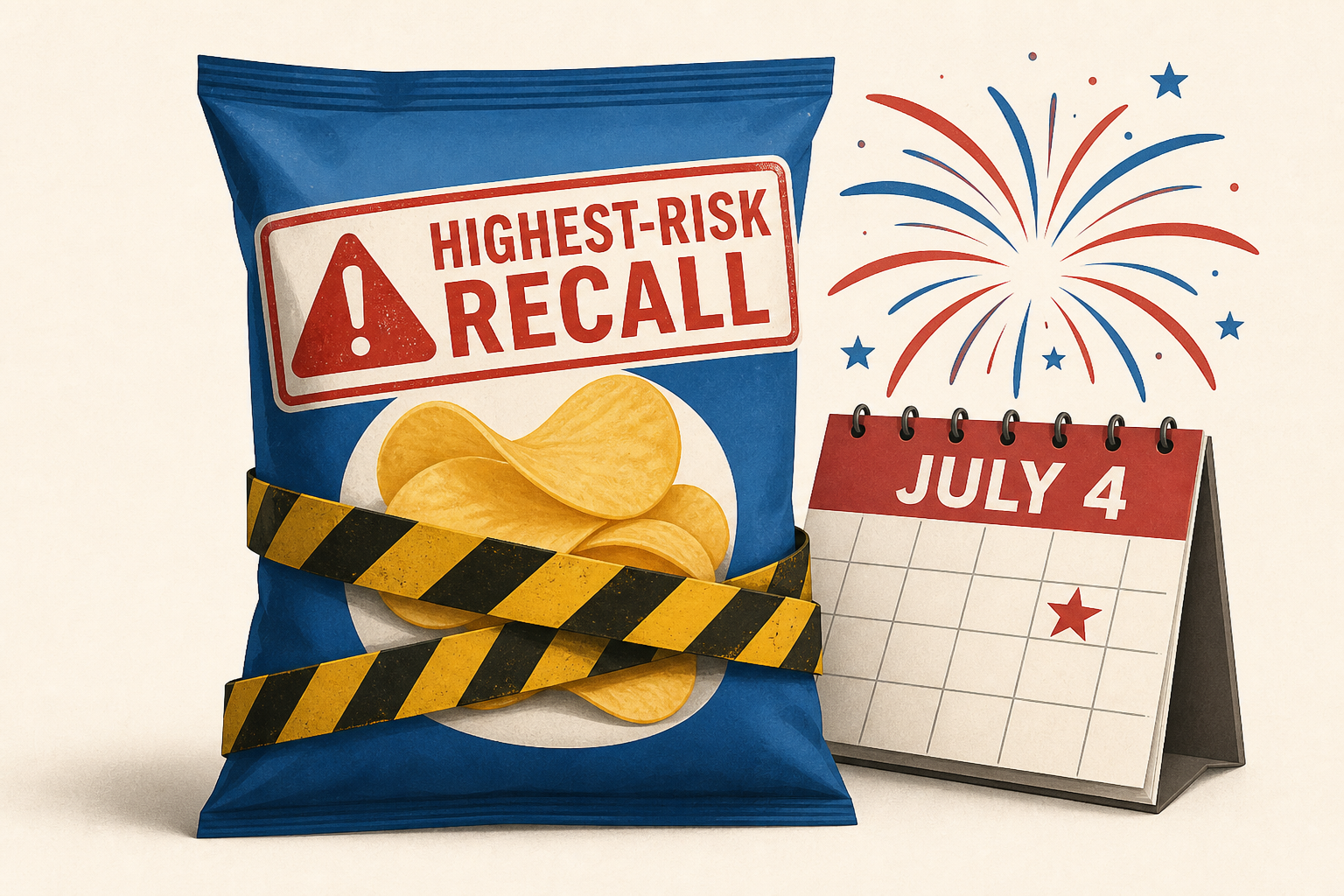 FDA’s Highest-Risk Potato Chip Recall Arrives Just in Time for the 4th of July