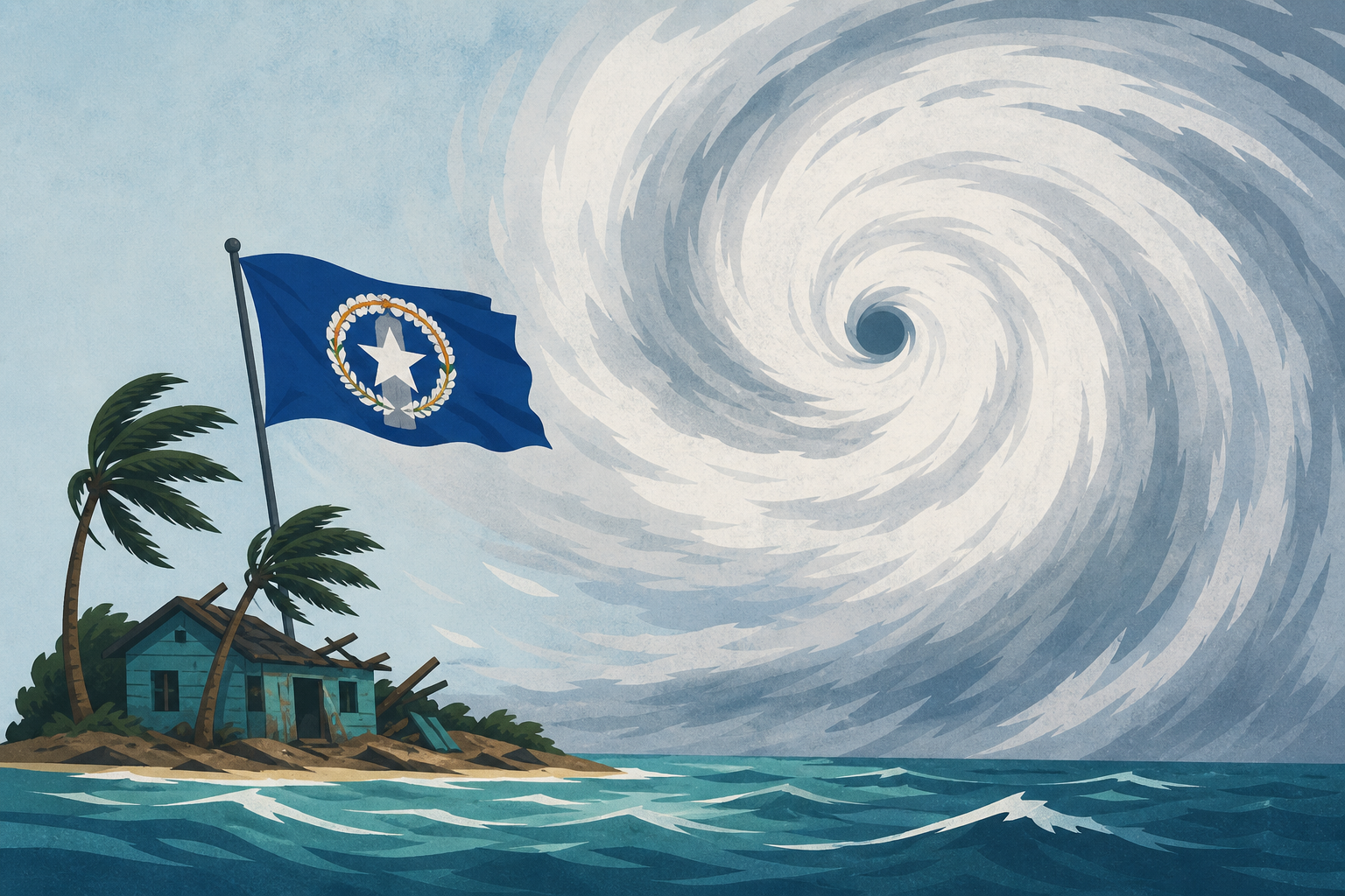 Typhoon-battered U.S. Northern Mariana Islands brace for a potential super typhoon