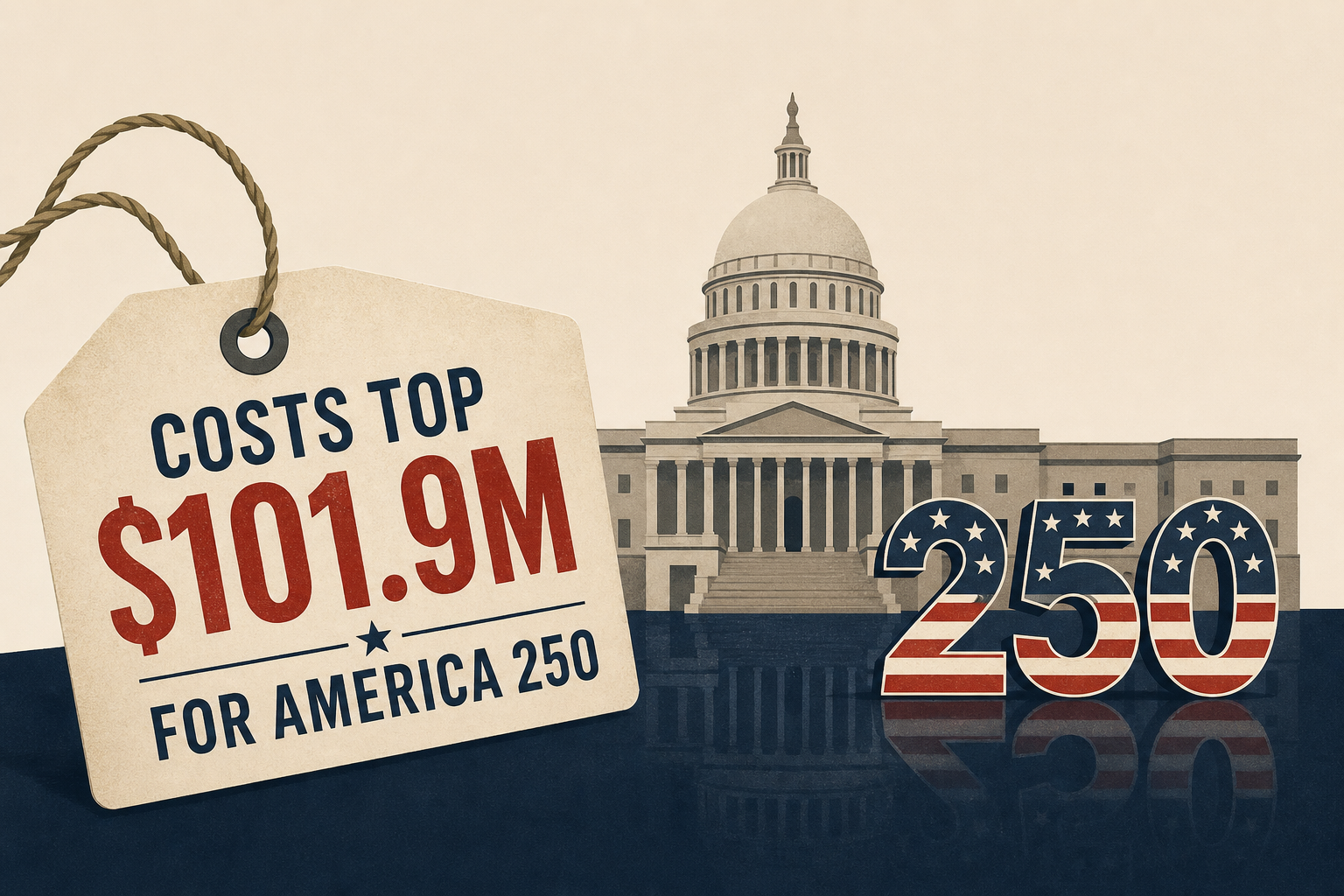 Trump's DC makeover costs top $101.9M for America 250