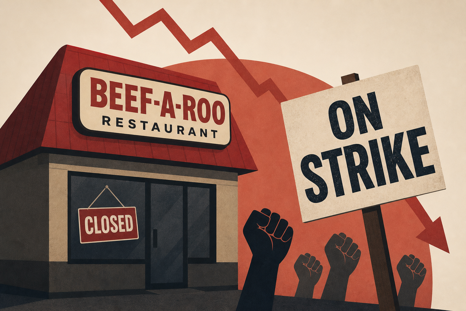 Multiple Rockford-area Beef-a-Roo restaurants close as employees plan to strike
