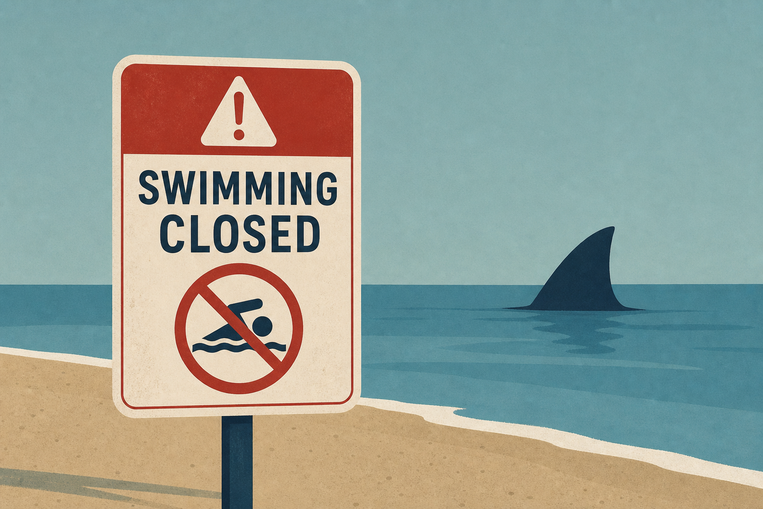 Shark sightings trigger intermittent swimming closures at Rockaway Beach
