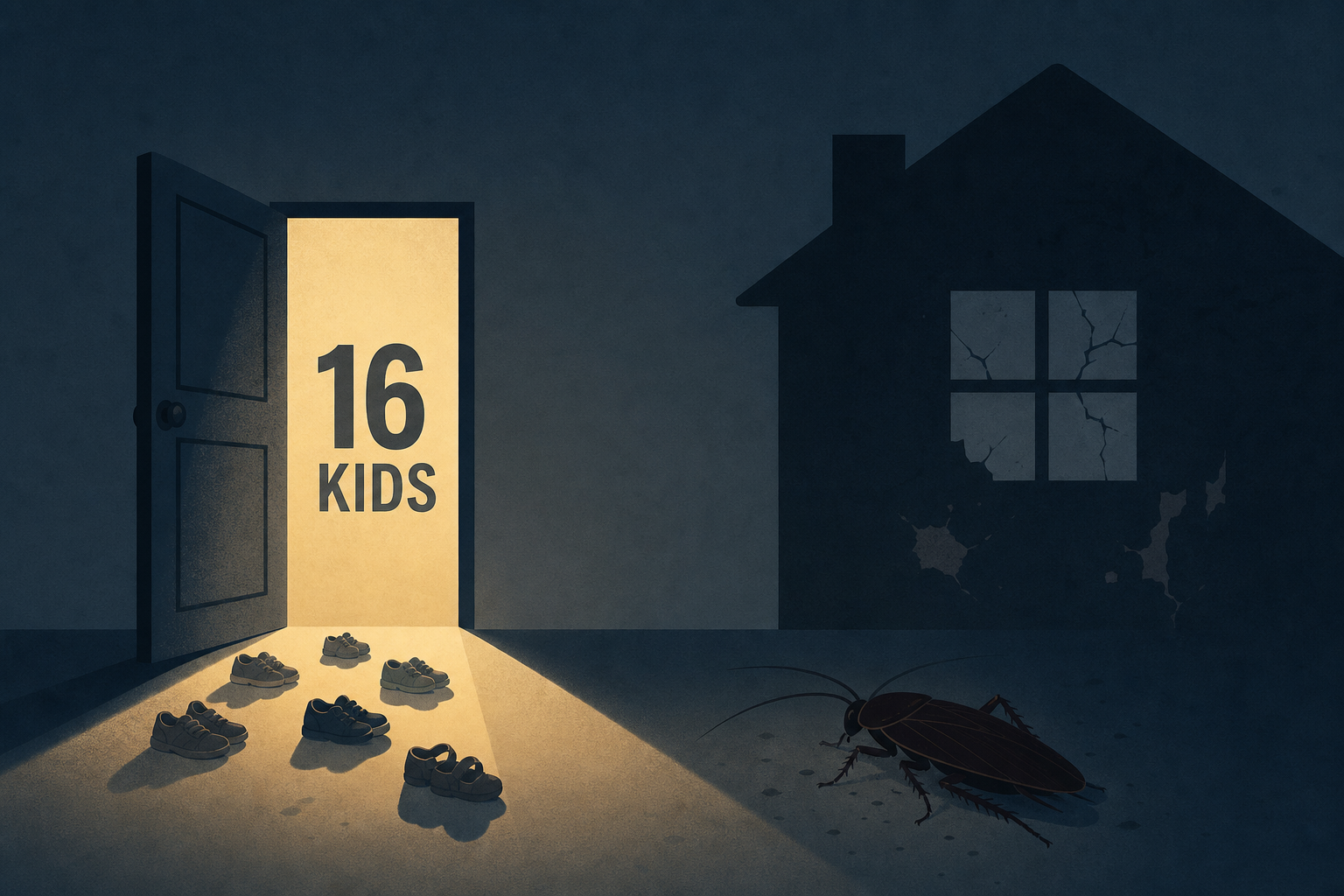 'Cockroaches and stuff like that': First responder recalls rescue of 16 kids in abuse case