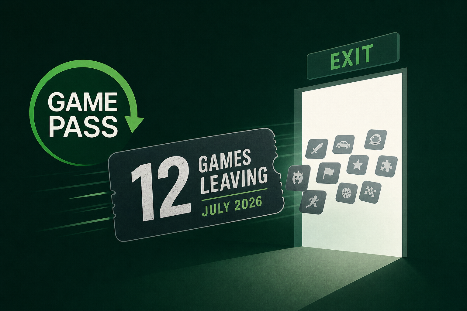 Microsoft reveals 12 games leaving Xbox Game Pass in July 2026