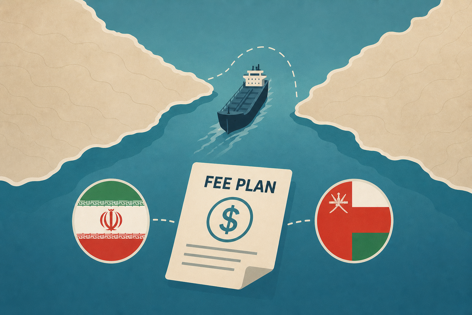Iran and Oman propose fee plan for Strait of Hormuz, sources say