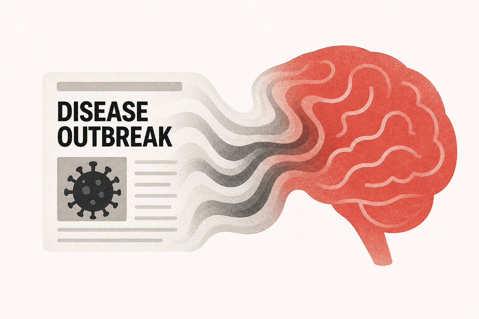 News of disease outbreaks can warp our brains in strange and subtle ways