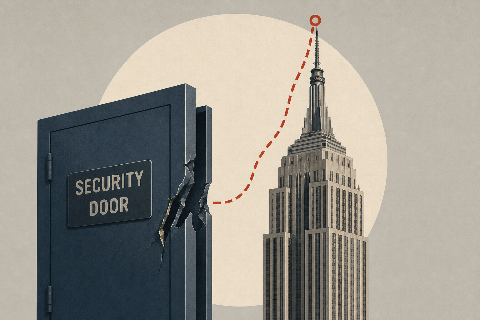 Empire State Climbers Accused of Breaking Security Door to Get to Spire