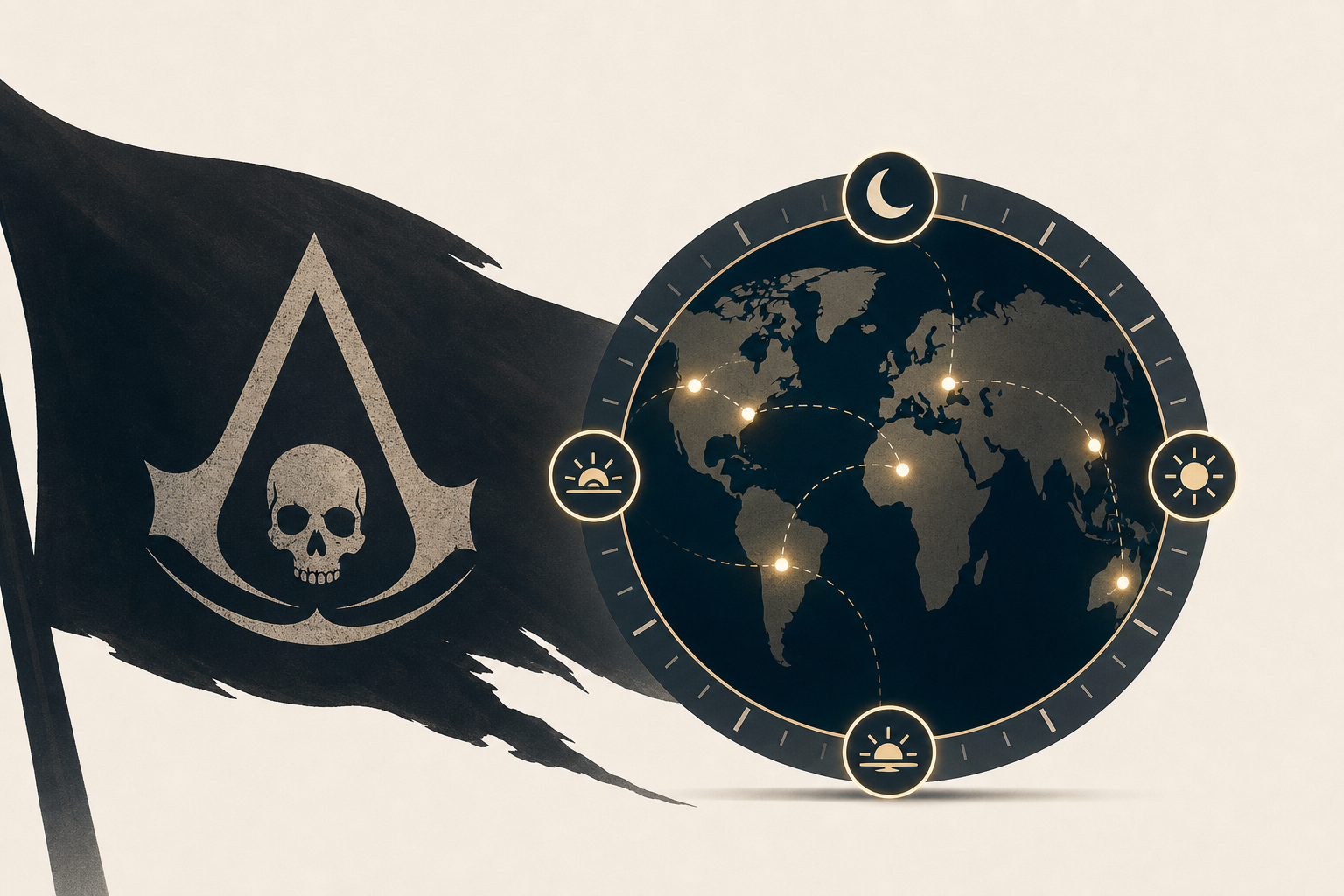 Here's When You Can Play Assassin's Creed Black Flag Resynced in Your Timezone