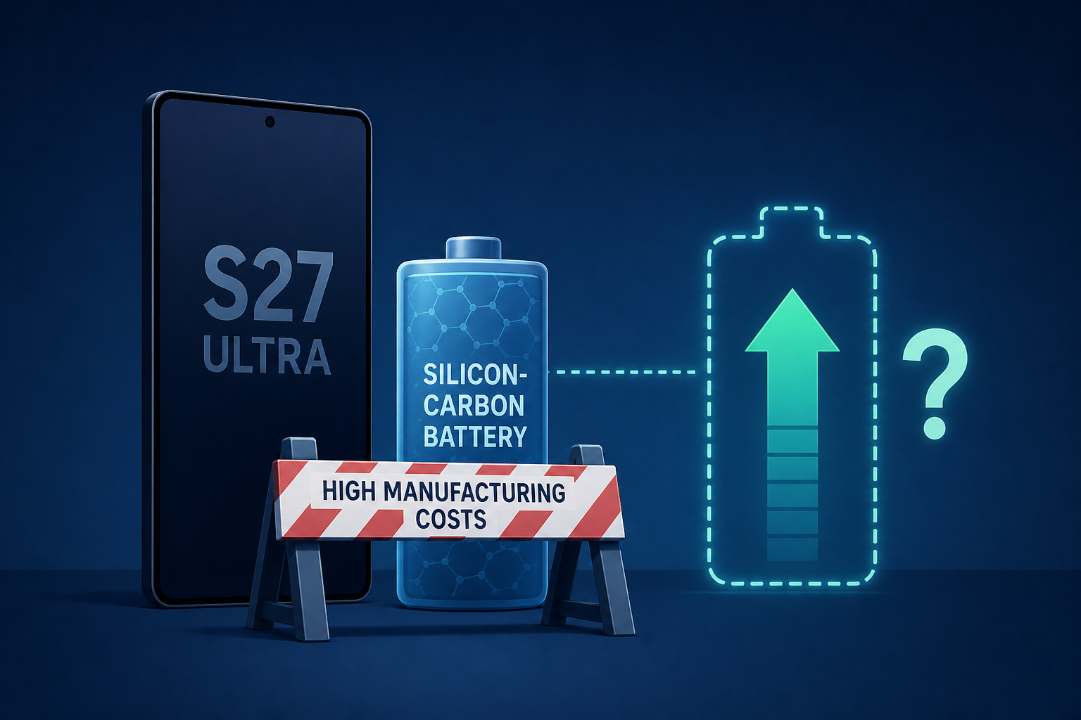 Galaxy S27 Ultra Won’t Embrace Silicon-Carbon Battery Due To Manufacturing Costs, But That Doesn’t Mean Samsung Isn’t Evaluating A Bigger Capacity