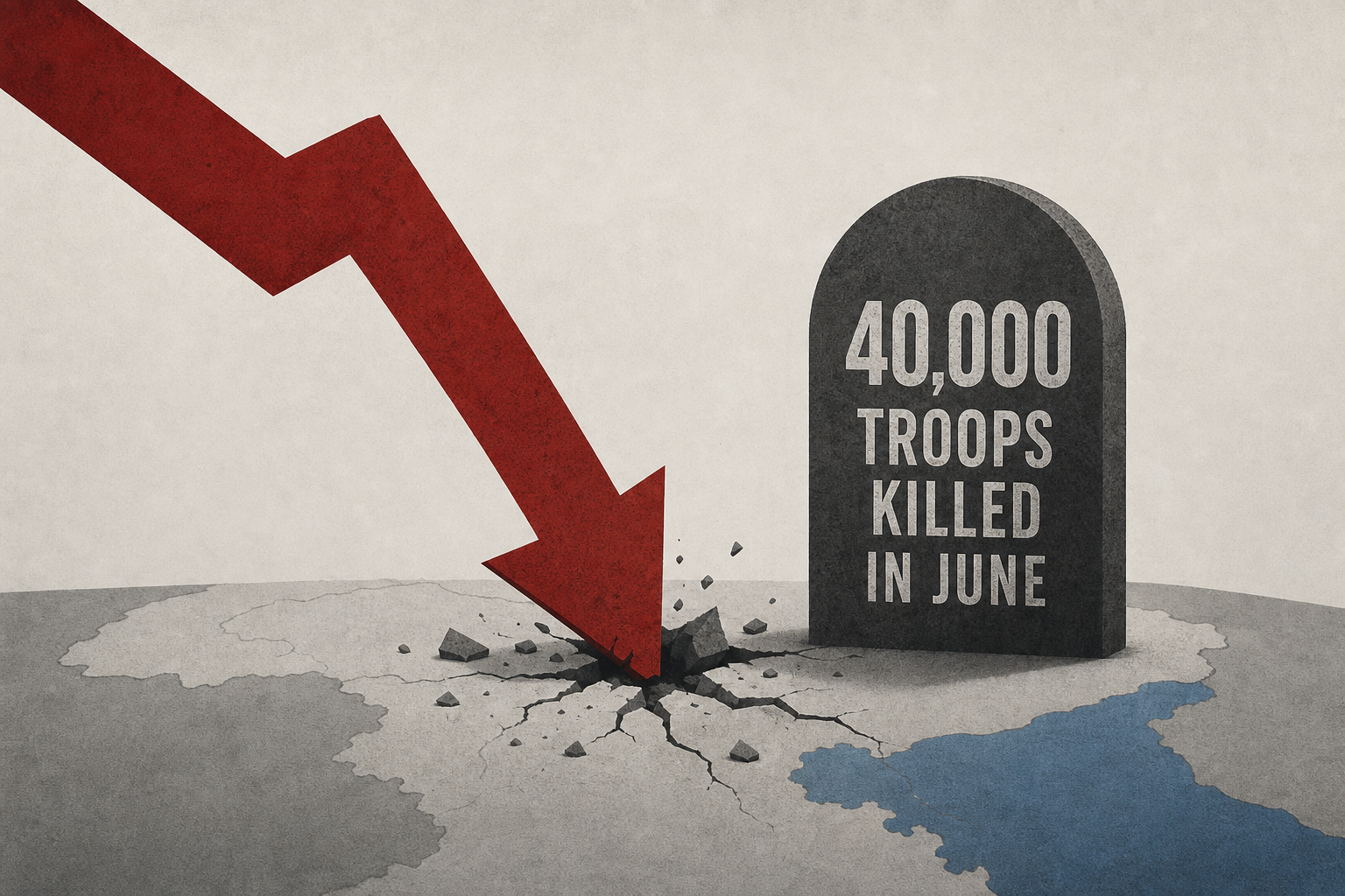 Russia’s advance collapses in Ukraine, ‘40,000’ troops killed in June
