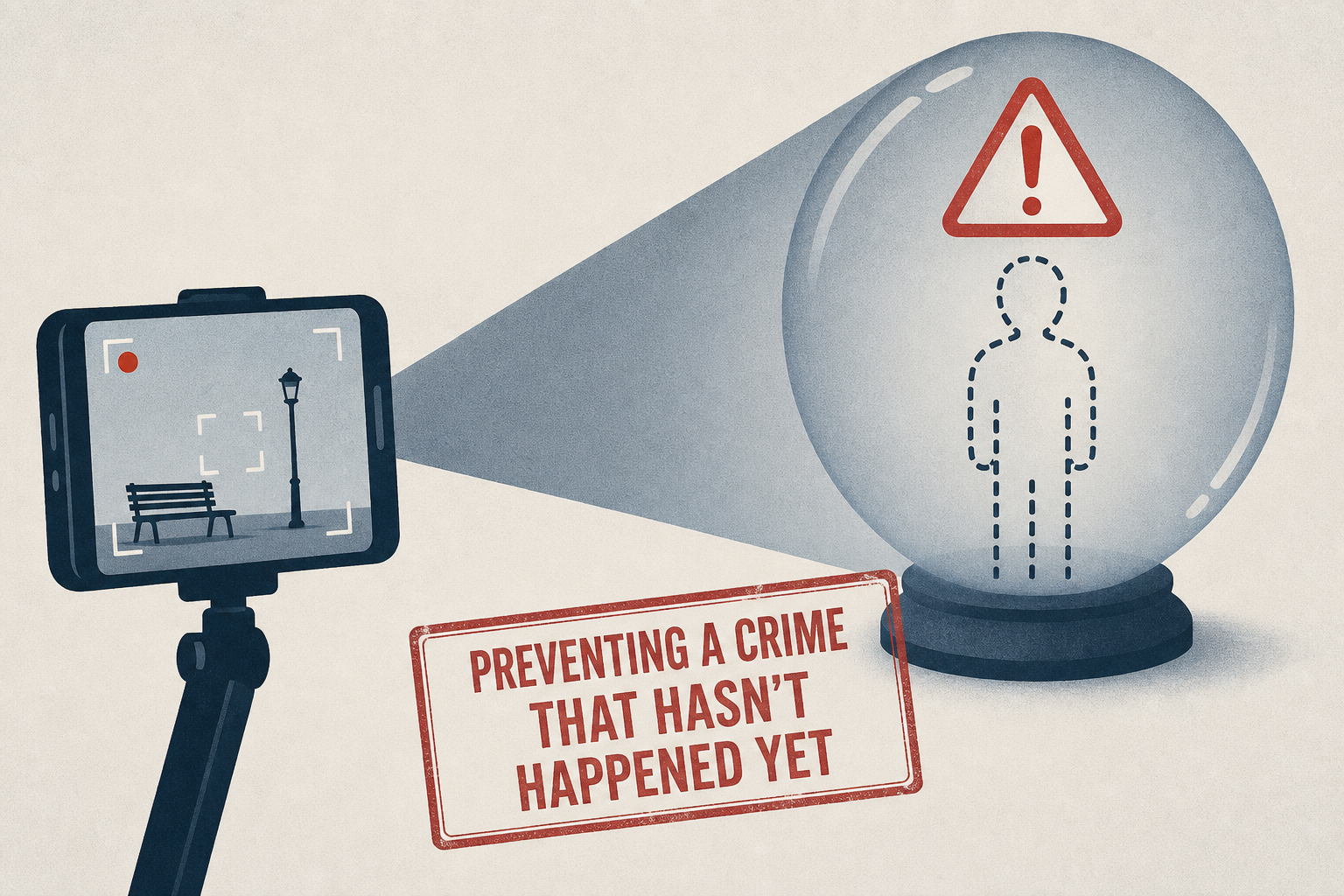 A Man Filming in Public Was Told He Would Be Arrested to Prevent a Crime That Had Not Happened Yet - He Asked If This Was Minority Report