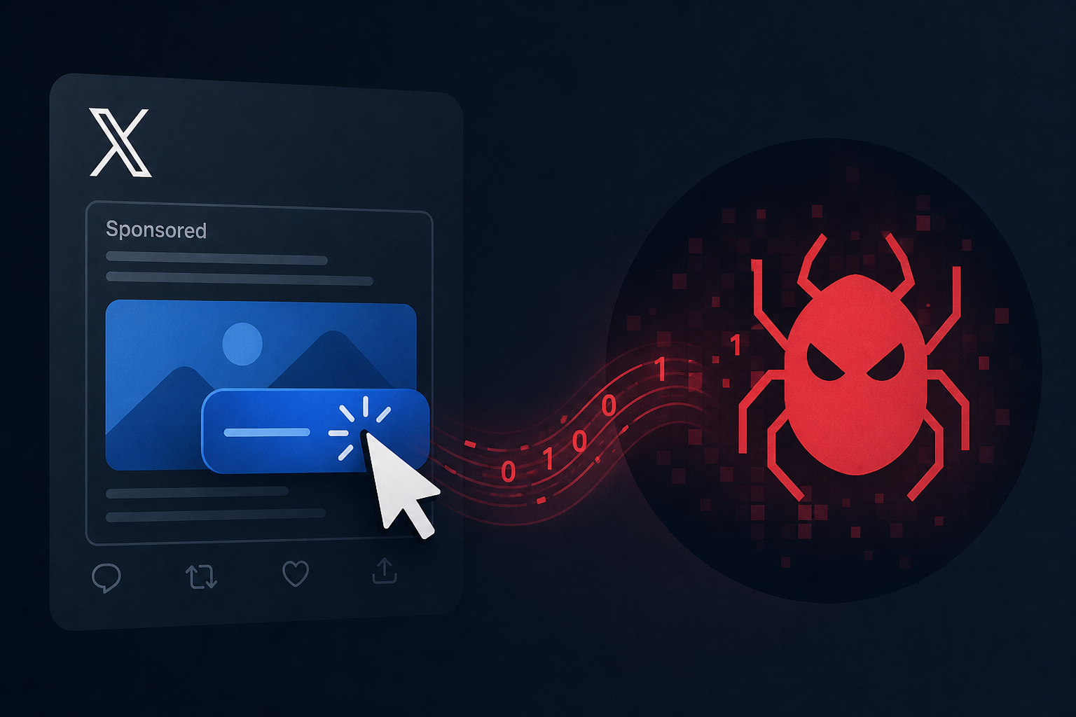 Malware found spreading through sponsored ad on X