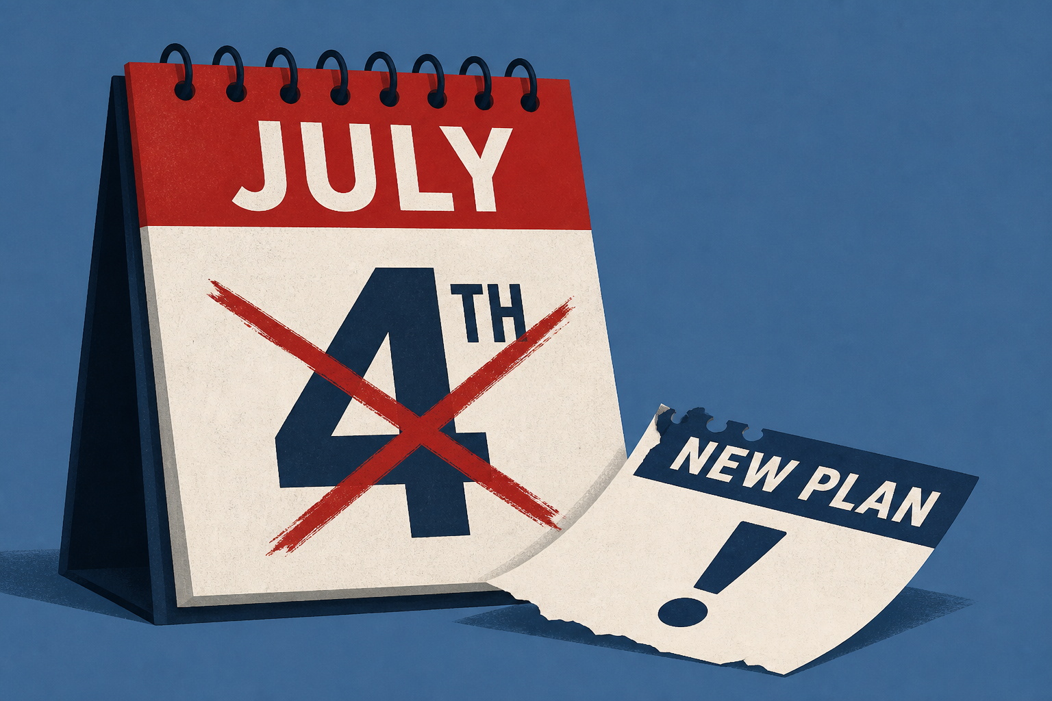 Trump Goons Forced to Change July 4 Plans at Last Minute