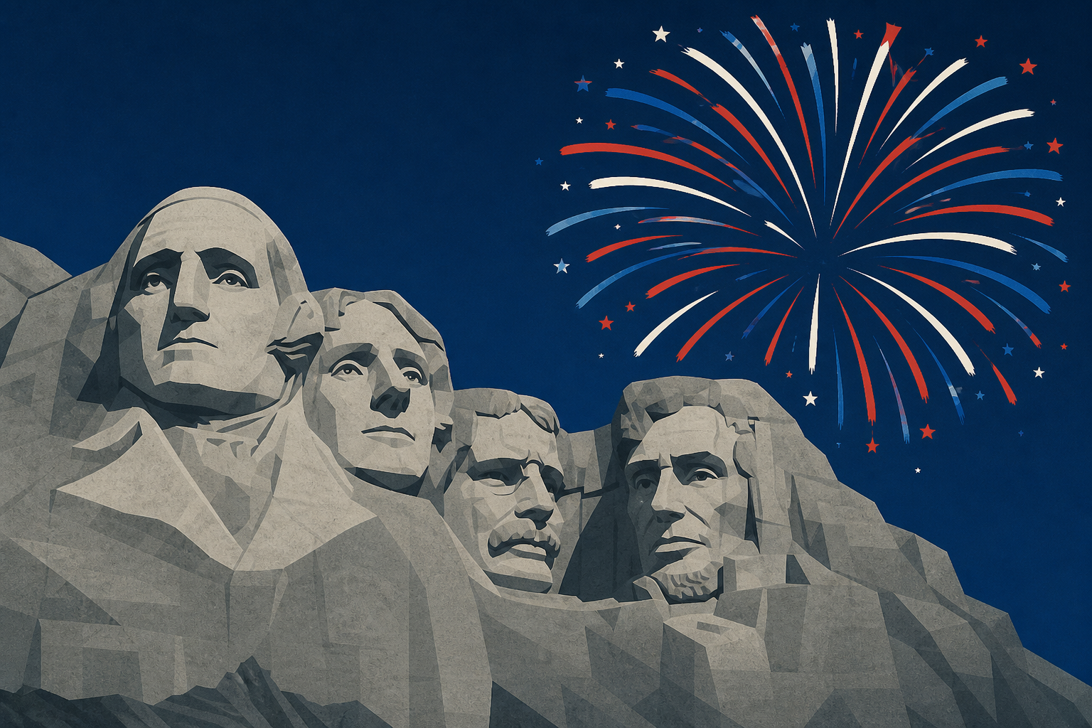 Trump returns to Mount Rushmore for a Fourth of July fireworks show
