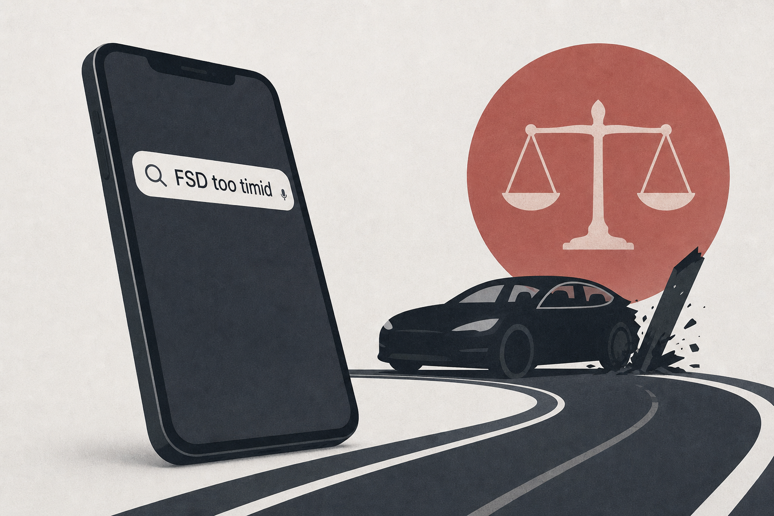 Tesla driver charged with manslaughter in Katy crash was Googling 'FSD too timid'