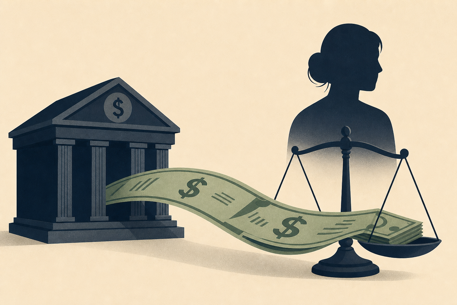She Defrauded the Bank. It's Still Paying Her Legal Fees