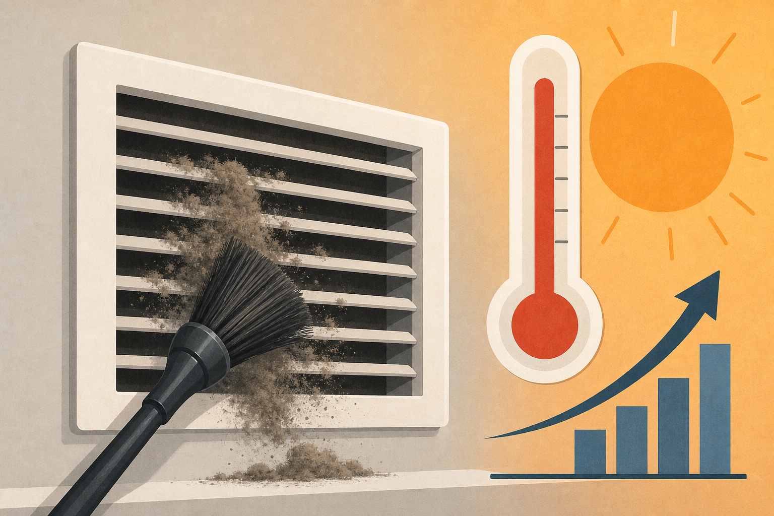 Homeowners urged to clean vents as high temps prompt rush of HVAC service calls