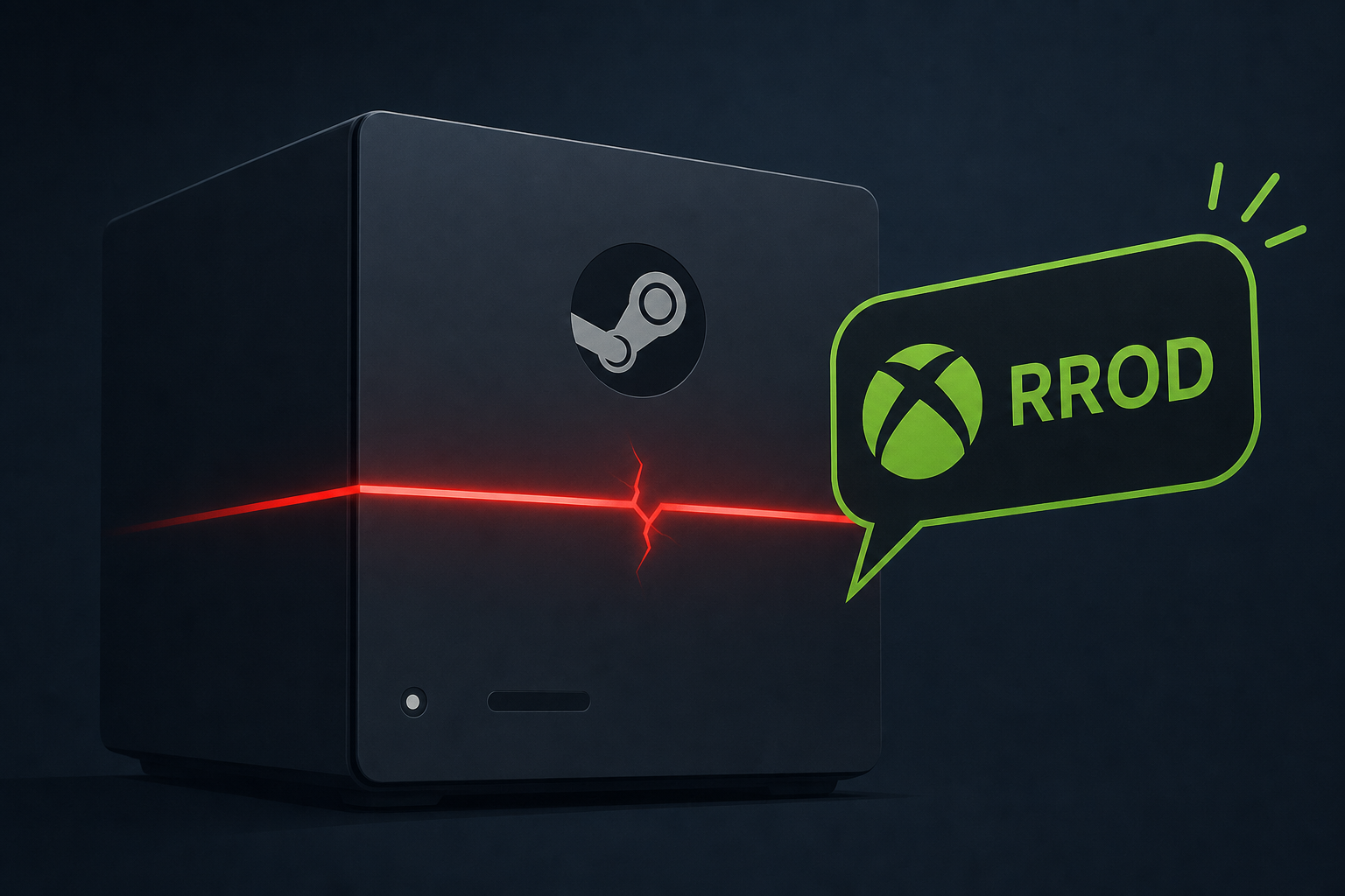 "Red line of death" - Steam Machine encounters its first major hardware fault and it's already got a fitting Xbox-inspired nickname