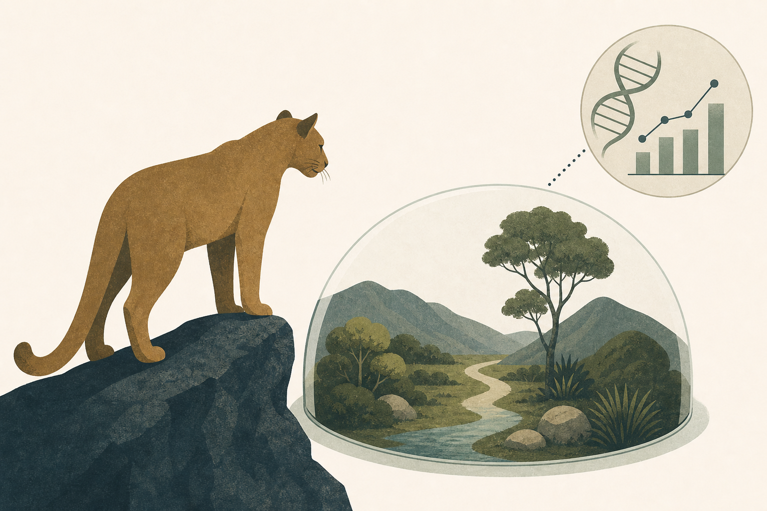 Mountain lions moved into a tiny Californian preserve. What happened next astounded scientists