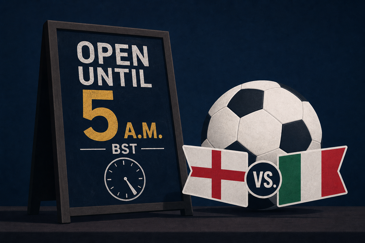 Pubs allowed to stay open until 5 a.m. BST for England vs. Mexico World Cup clash