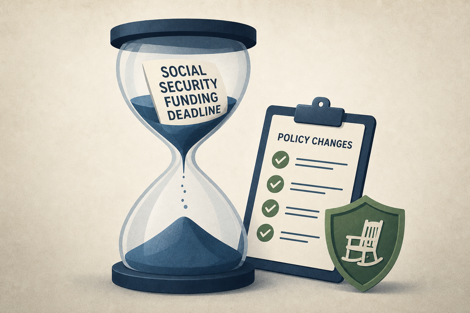 Social Security's funding deadline is getting closer. 4 policy changes could prevent retirement benefit cuts.