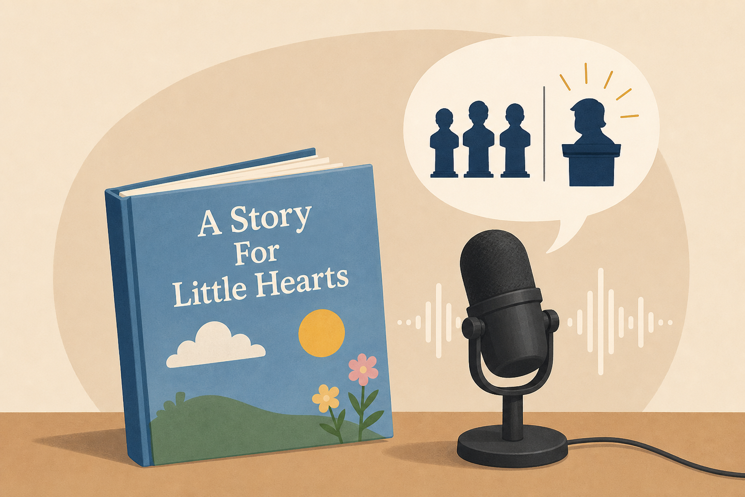 Trump reads a children's book on second lady Usha Vance's podcast, then riffs on past presidents and himself