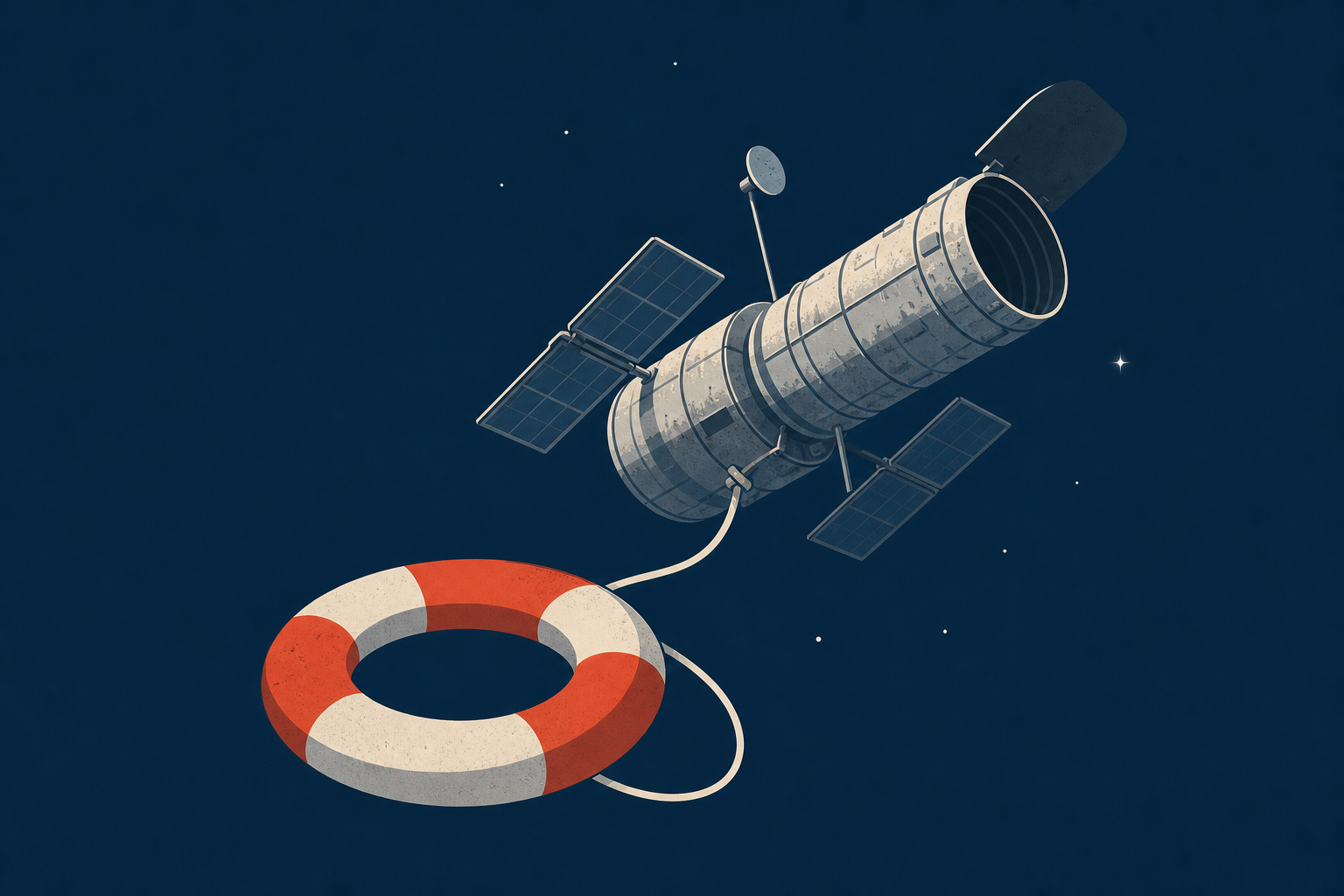 Rescue mission is launched to save an aging NASA telescope