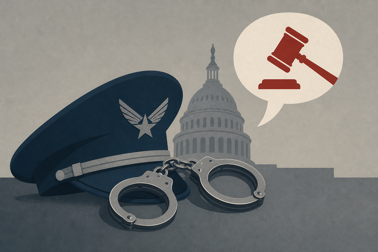 Air Force Detains Officer Who Called for Trump’s Impeachment at Capitol