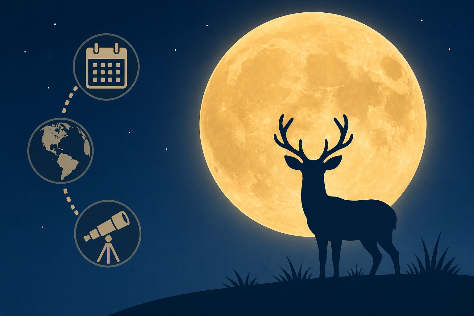 July full moon 2026: When, where and how to see the Buck Moon