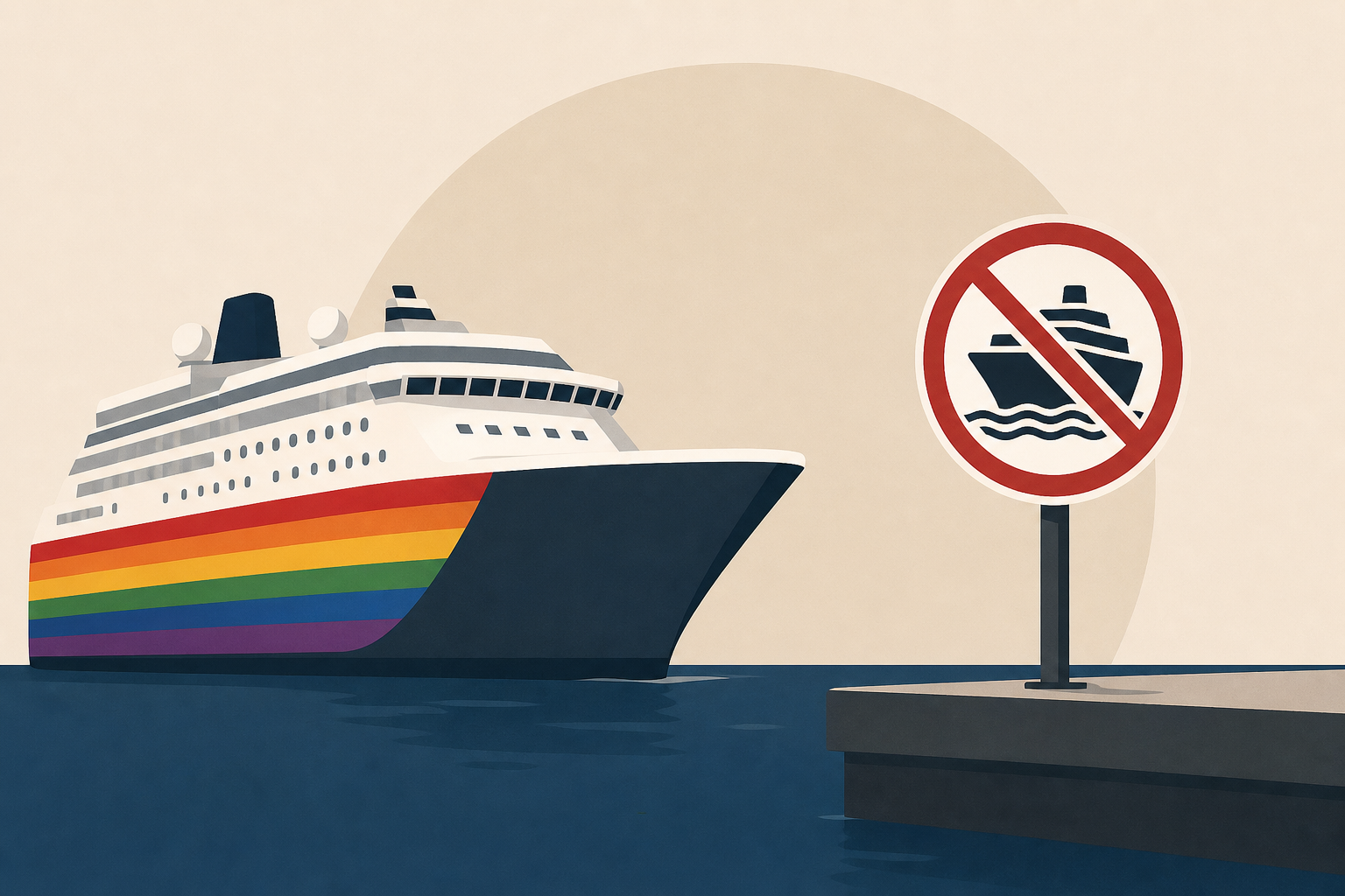 Turkey bans cruise ship of LGBTQ+ passengers from docking