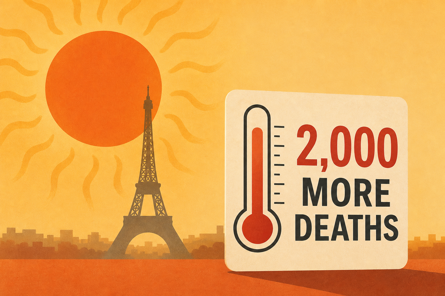 Heat wave in France saw 2,000 more deaths, says public health authority