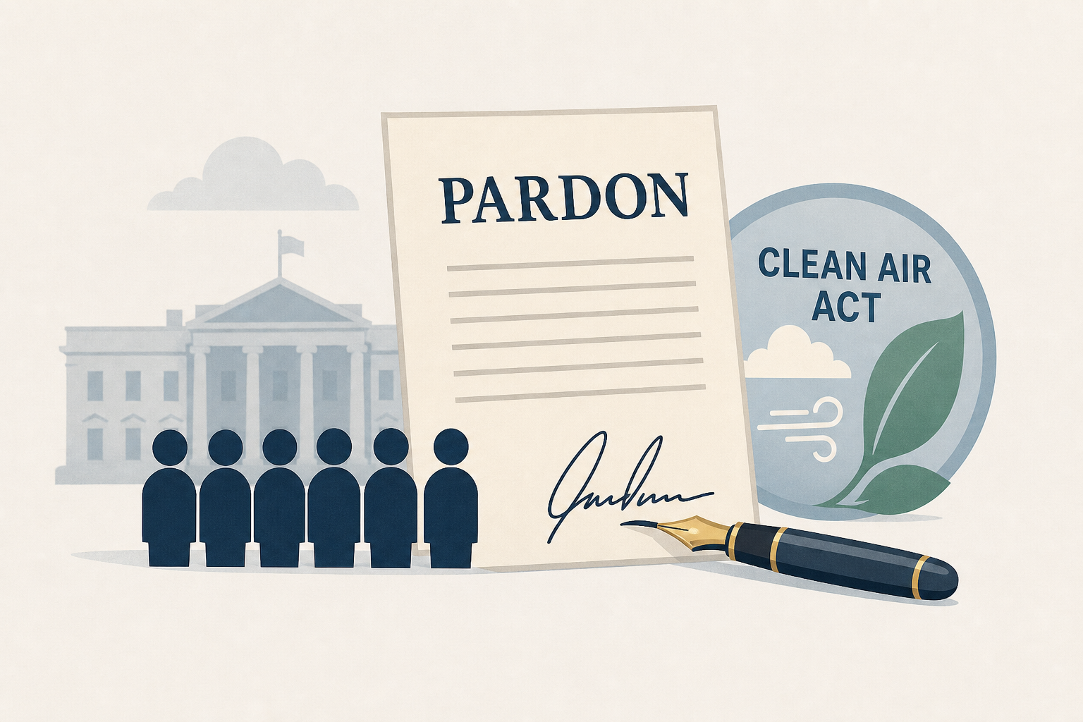 Trump pardons 6 people for Clean Air Act violations after White House meeting