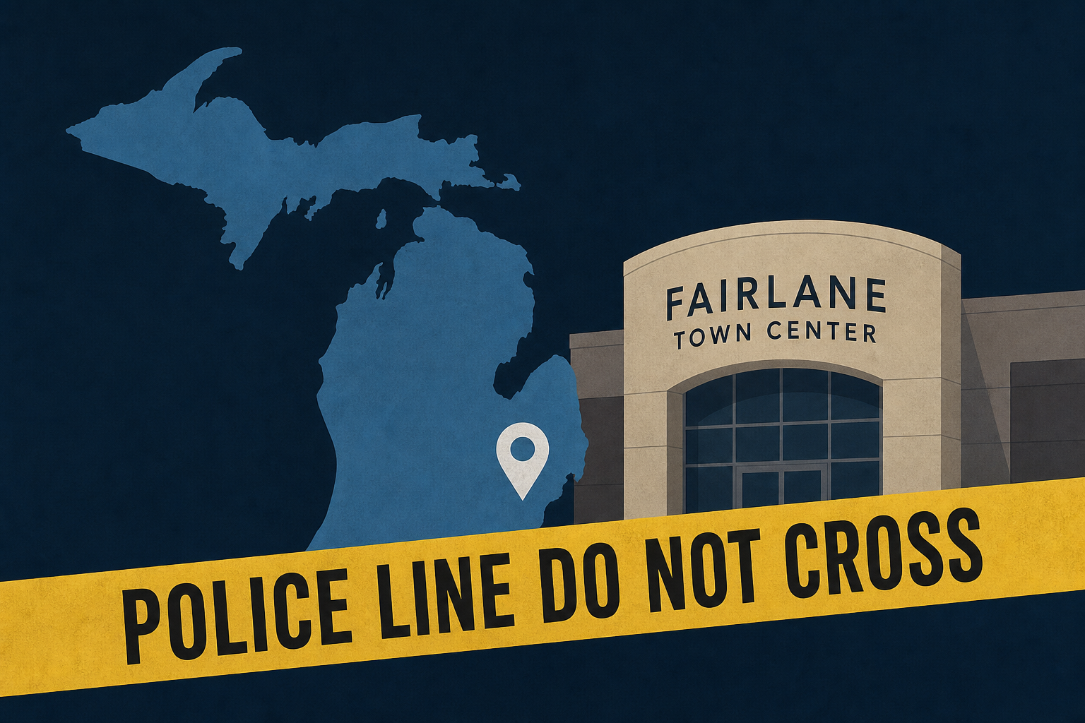Michigan police investigating shooting at Fairlane Town Center