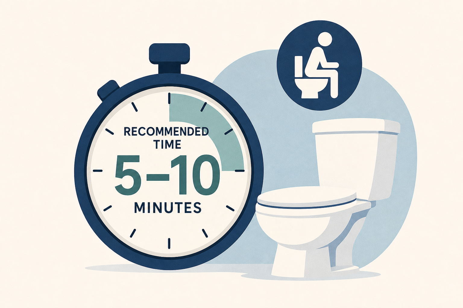 Here's How Long You Should Spend In The Bathroom When Pooping