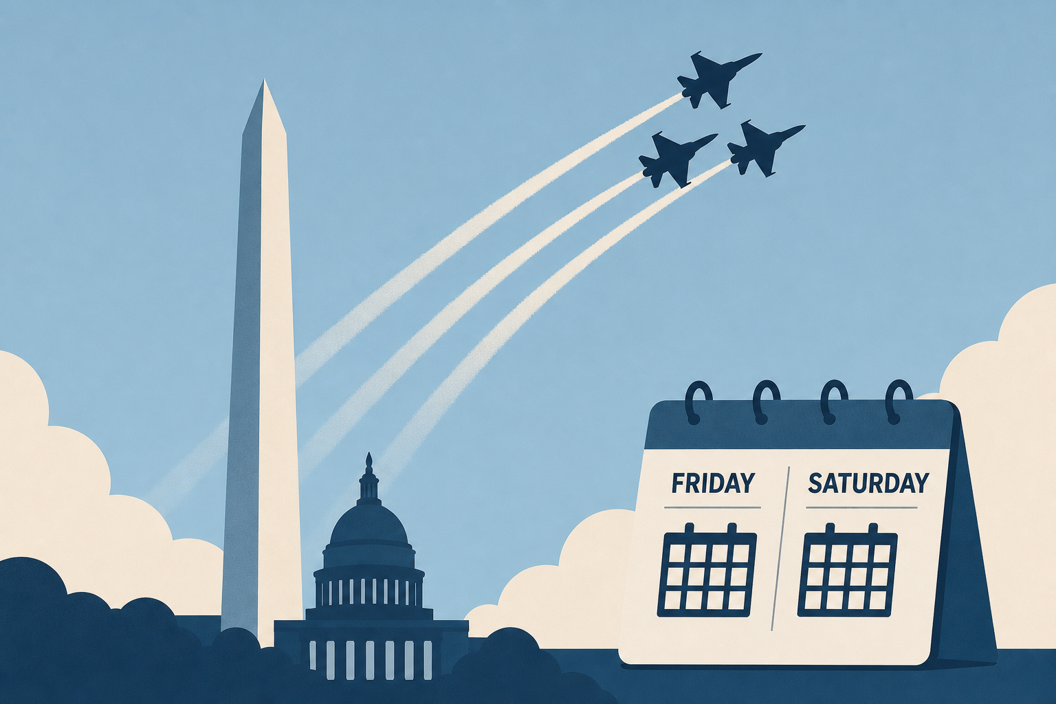 What’s that noise? What you need to know about DC flyovers Friday and Saturday