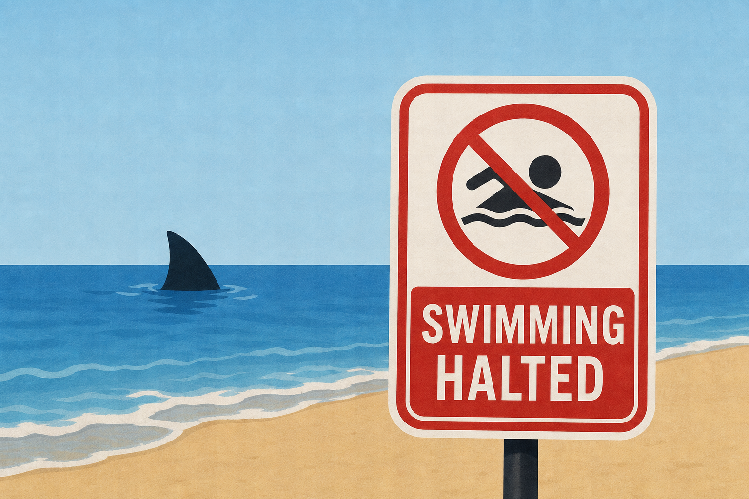 Shark bite at Jones Beach sends person to hospital, swimming halted, officials say